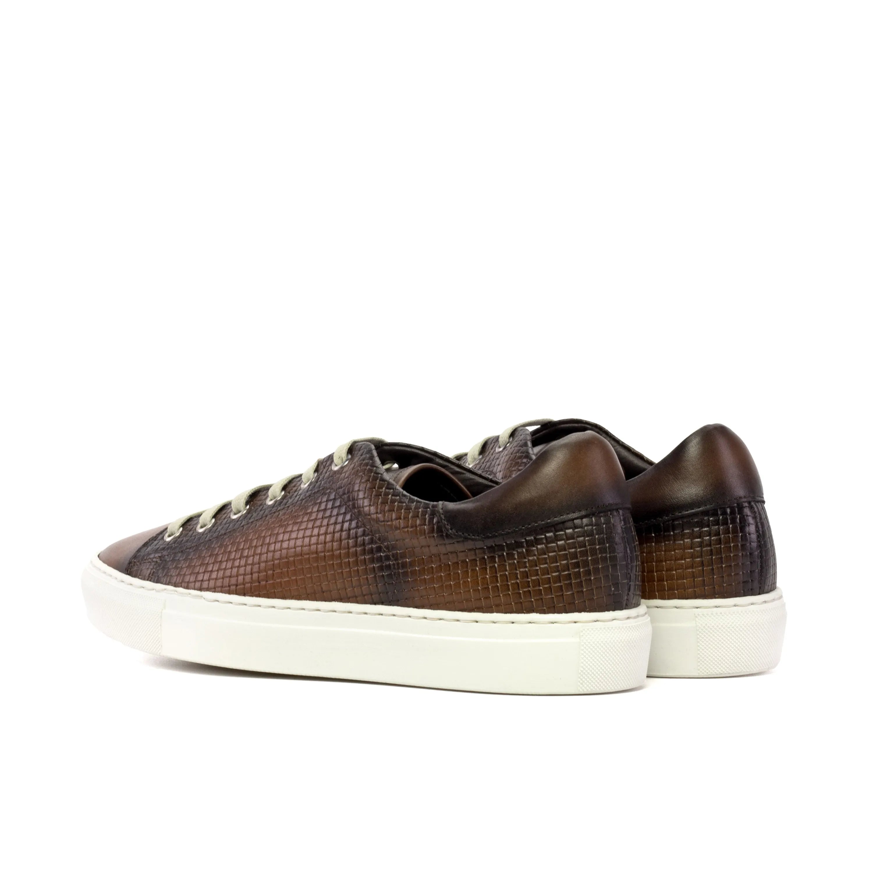 Brown CapaFive trainer sneaker in leather
