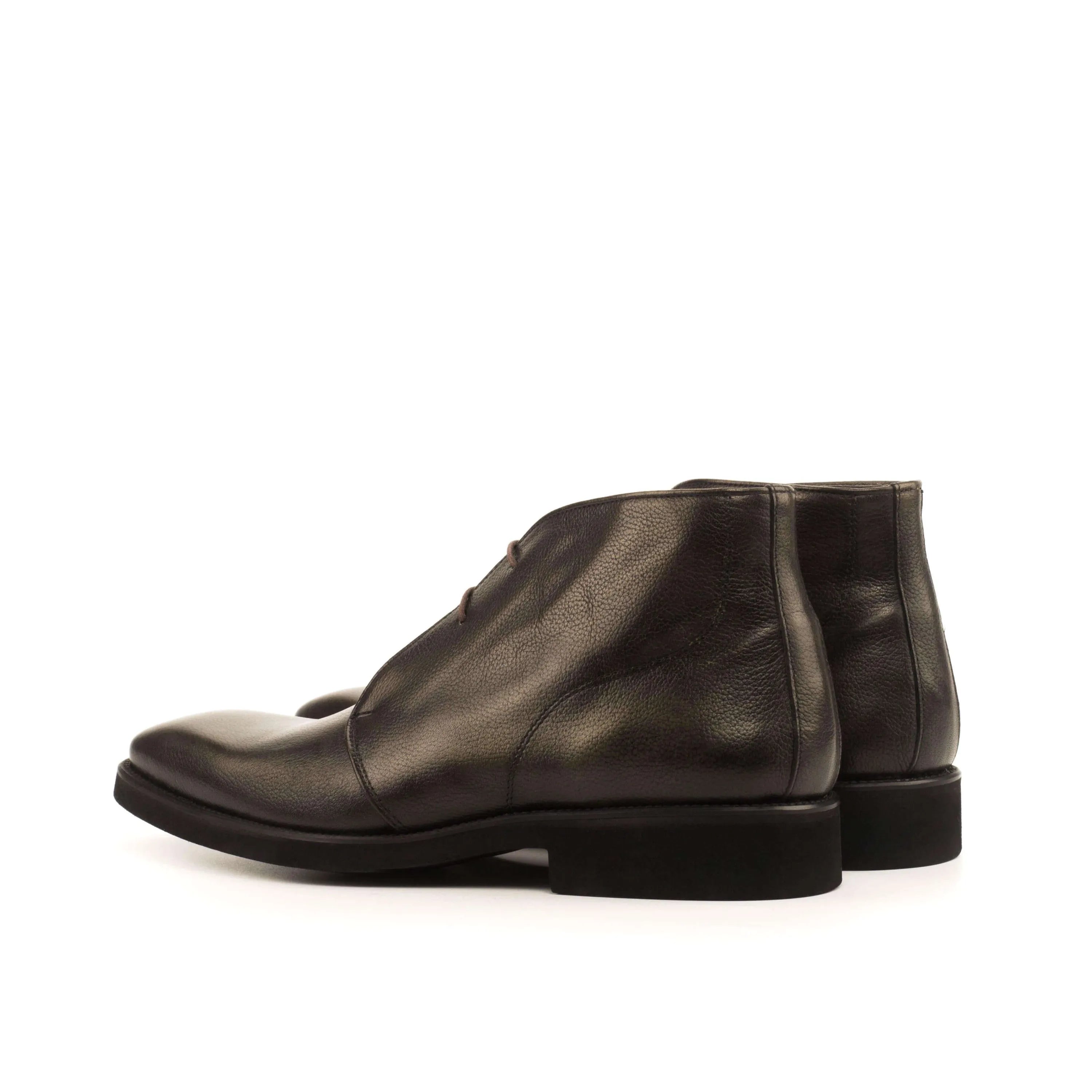 Dark brown leather Chesmu Chukka Boots II