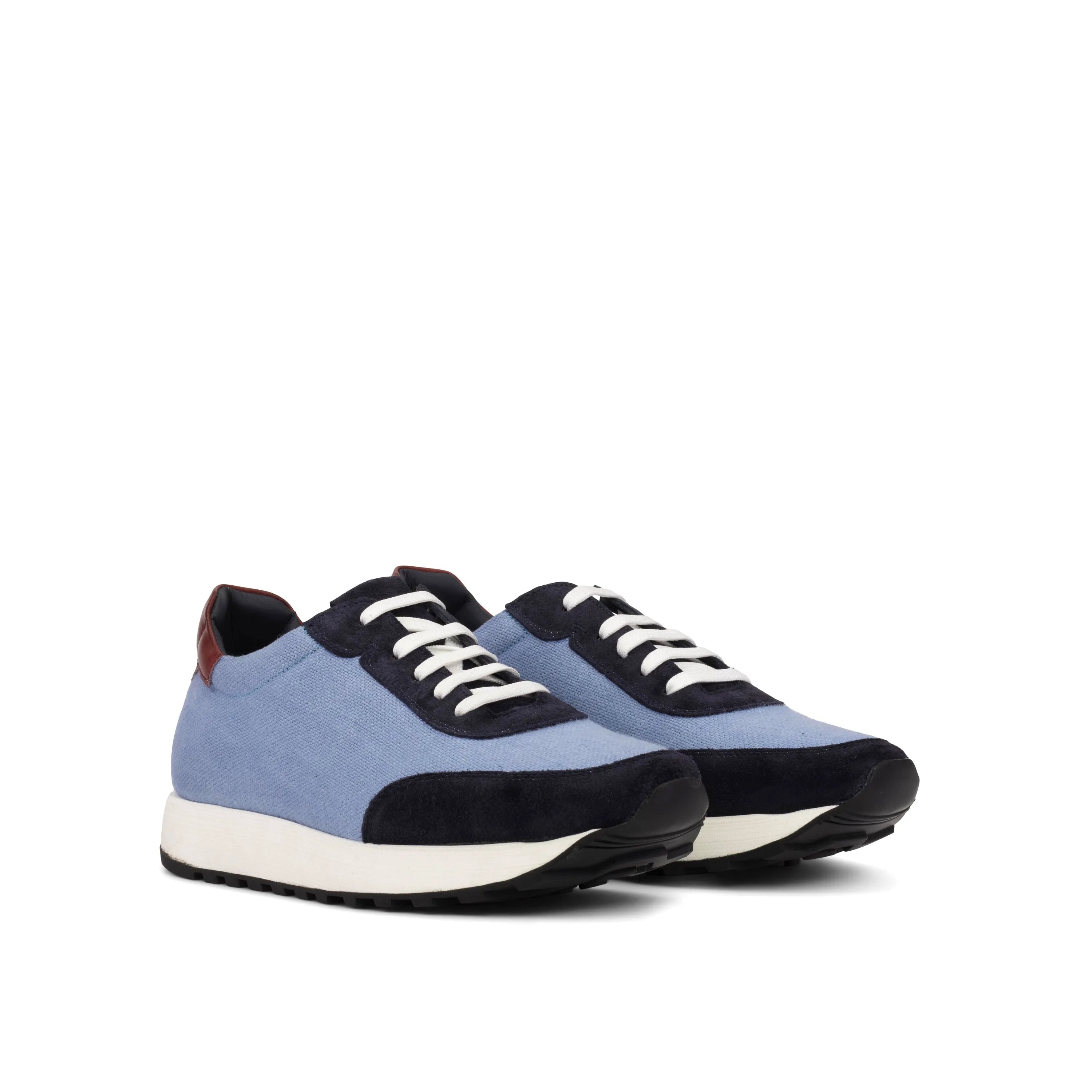 Endalos Geneva sneakers in blue and navy suede