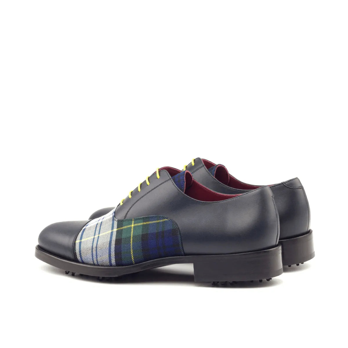 Hogan Oxford golf shoes II with plaid-accented dress shoes