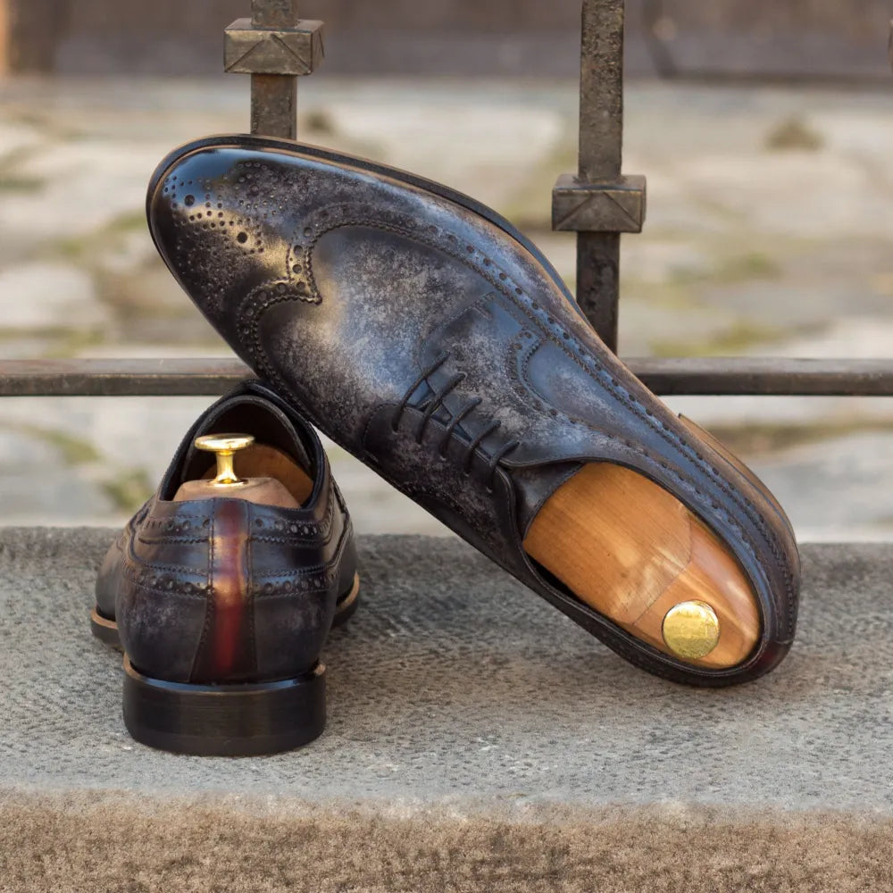 Pete Patina Longwing Blucher - Men Dress Shoes