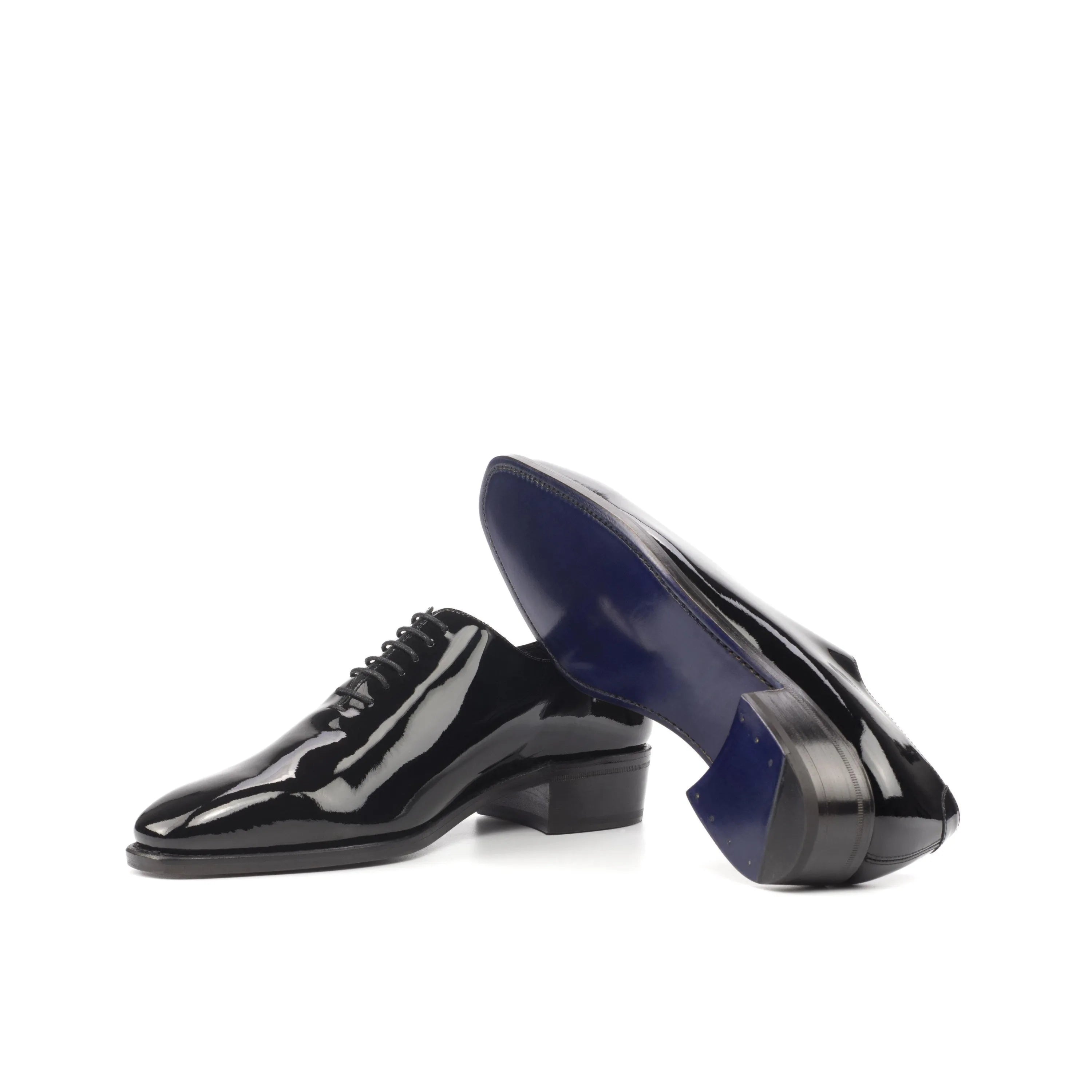 Pair of shiny black Proper Wholecut Shoes II