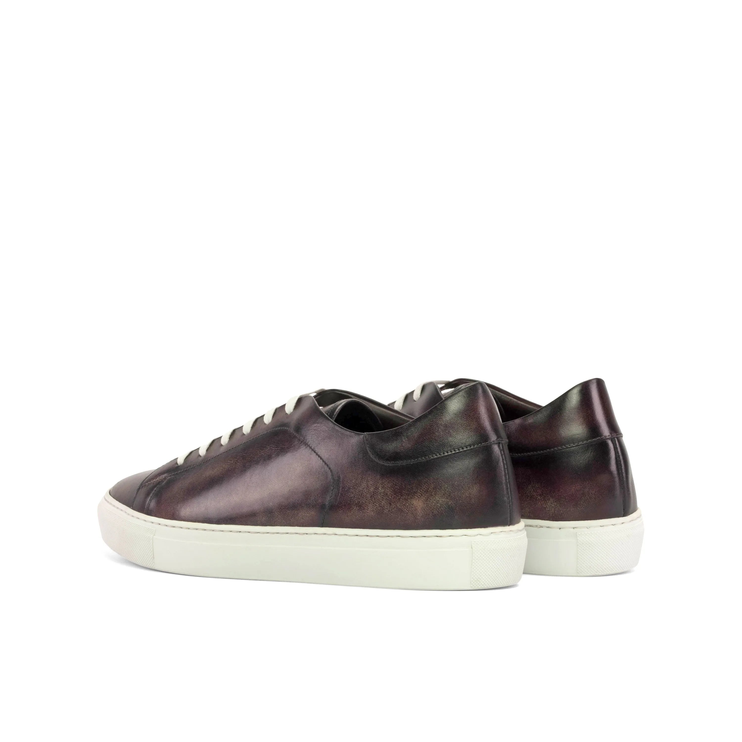 Roma Trainer Patina cupsole trainer leather low-top sneakers