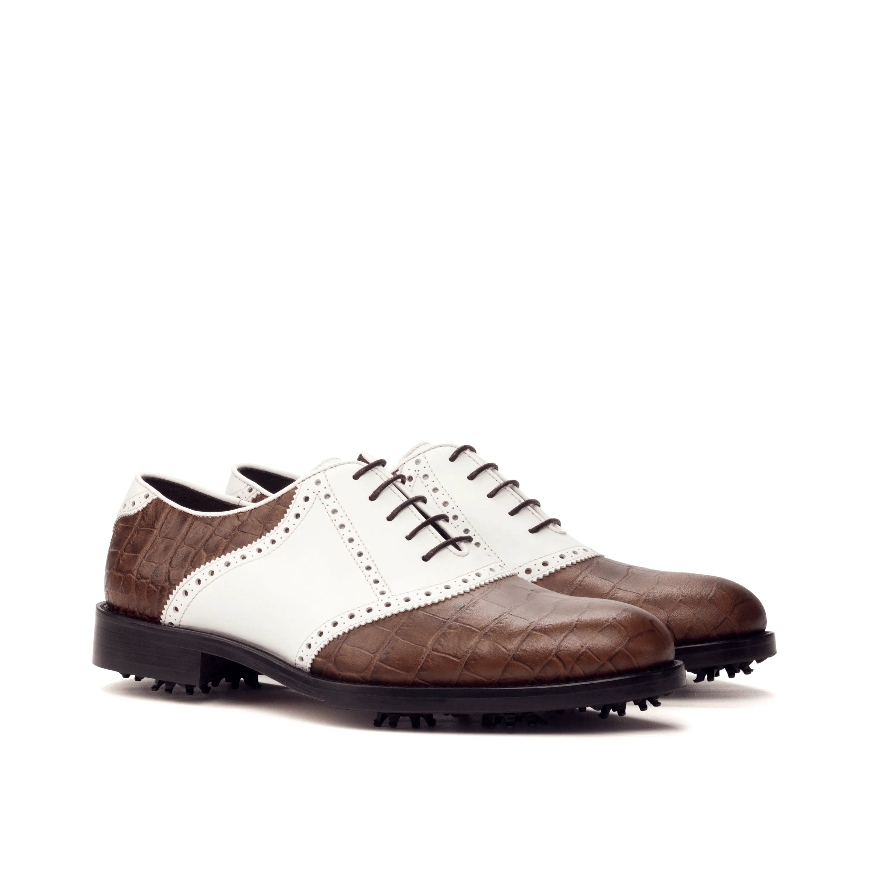 Two-tone Salvador Golf Shoes II back view