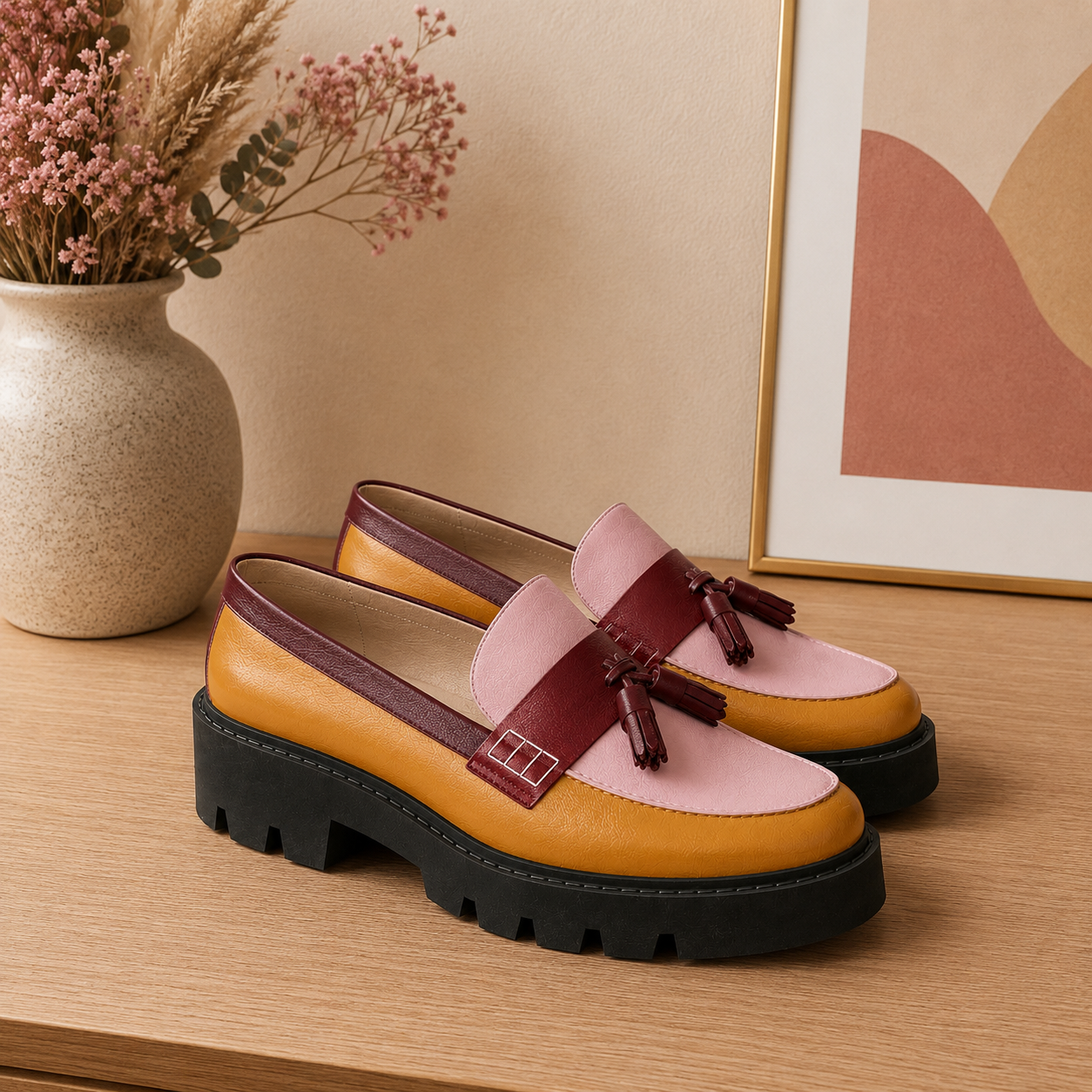 Farah Tassel Loafers — Que Shebley