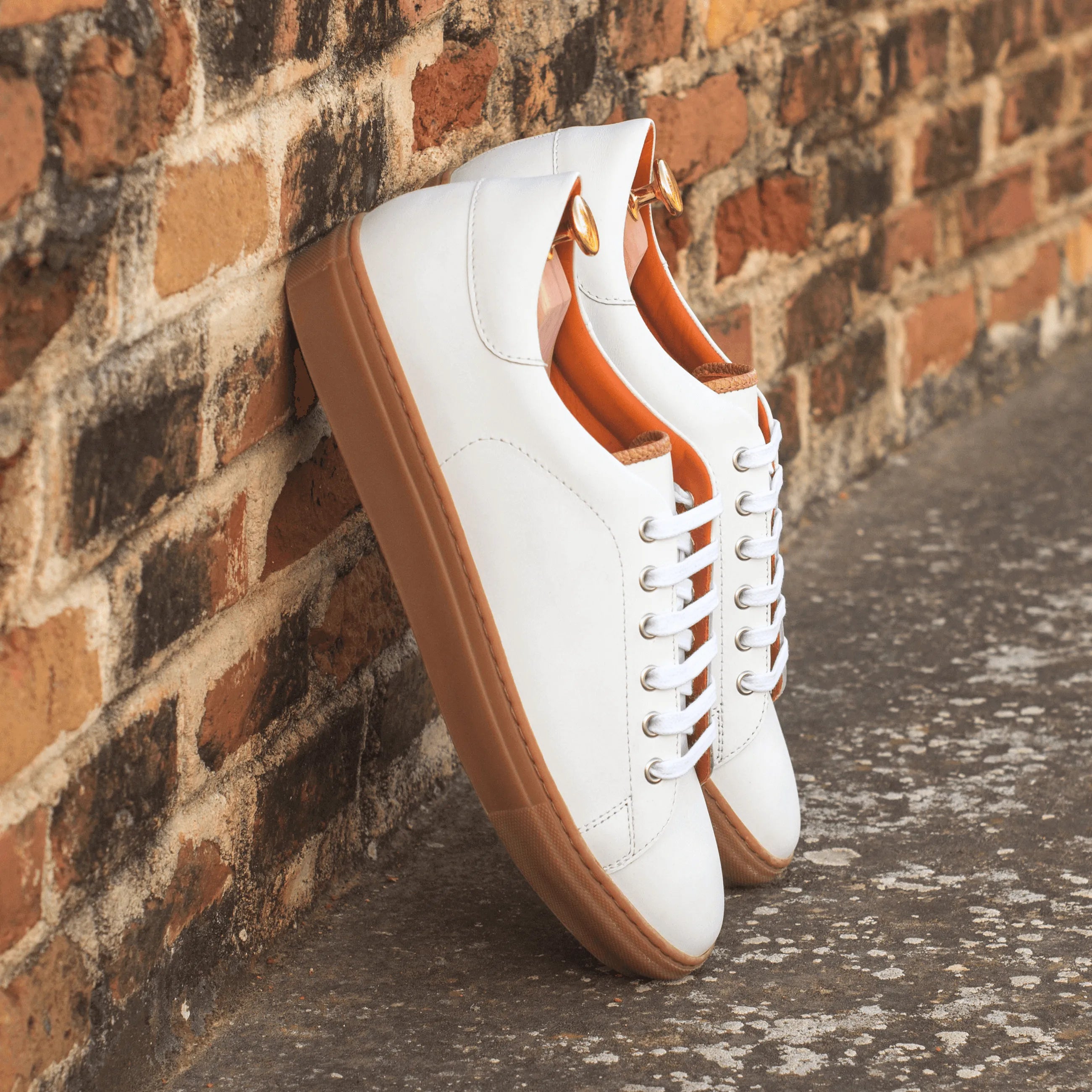 White Alon Trainer Sneaker II leather sneakers