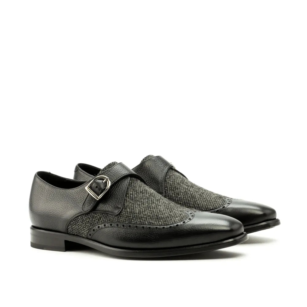 Battus Single Monk - Men Dress Shoes