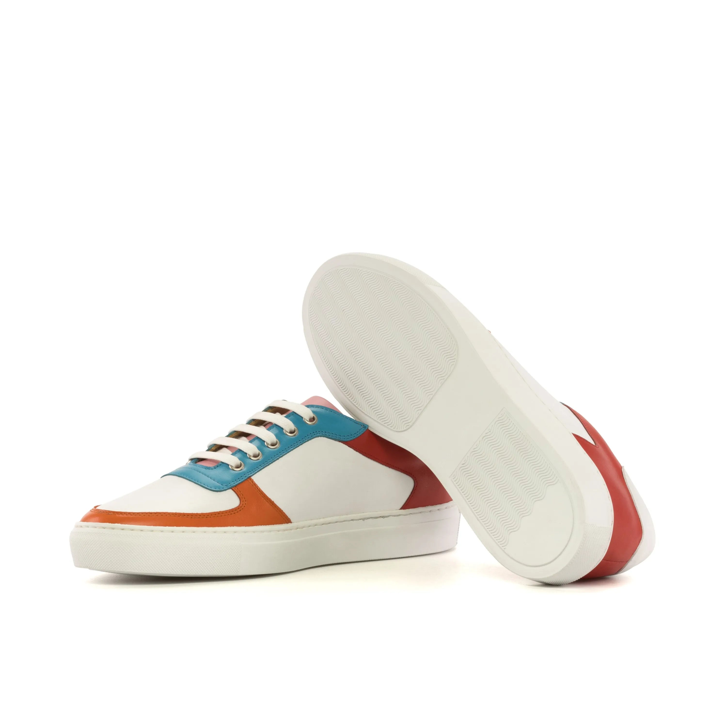 Colorful nappa leather Castor Low trainer sneaker