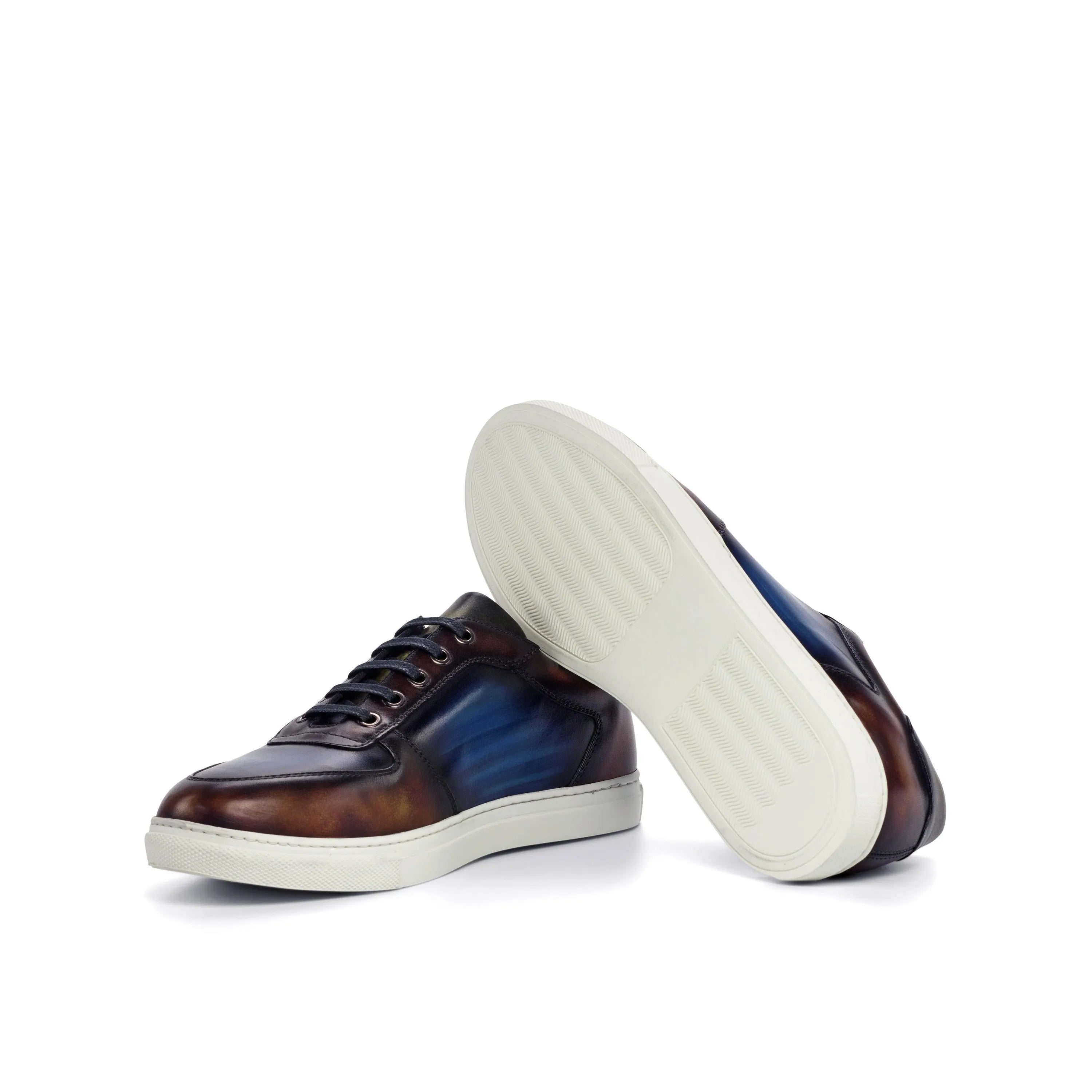 Deen patina low top sneaker II leather low-top sneakers