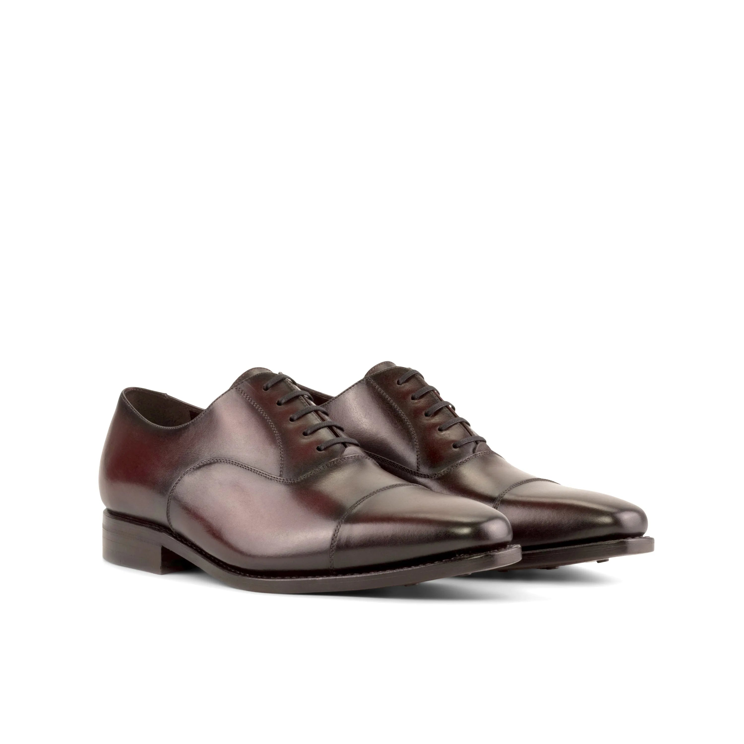 Pair of brown leather Duran Oxford Shoes from Fast Lane