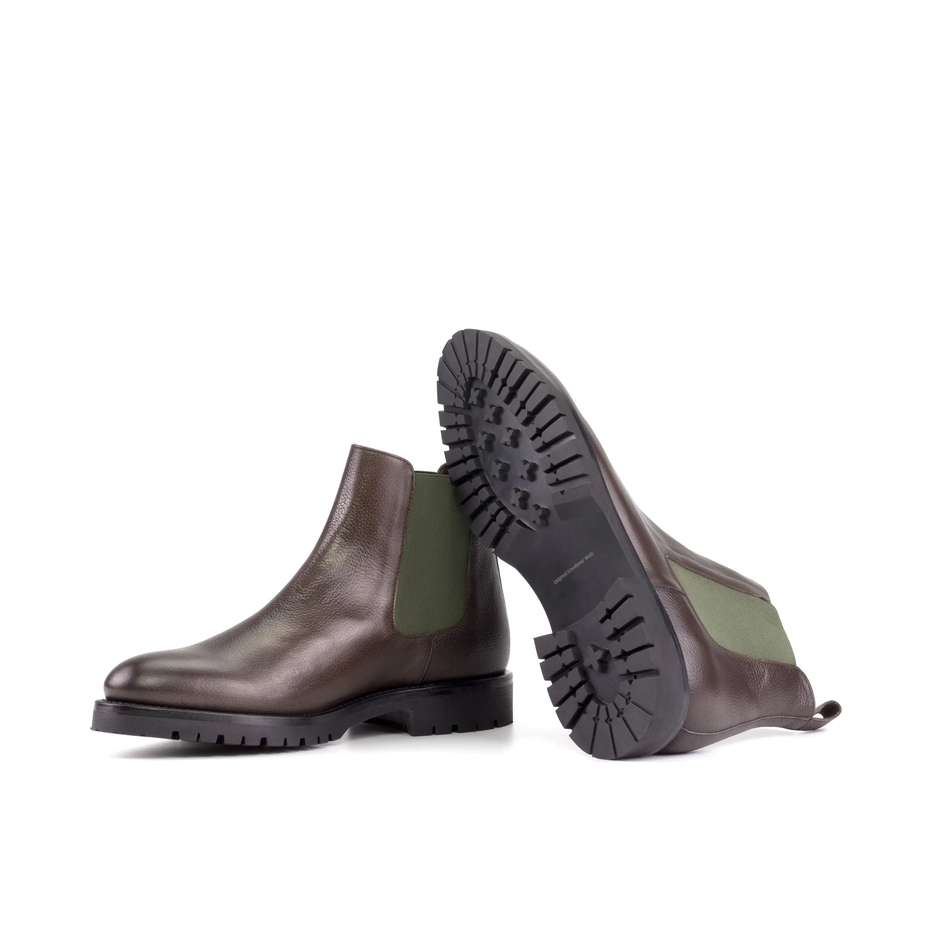 Gallardo Chelsea boots in brown leather