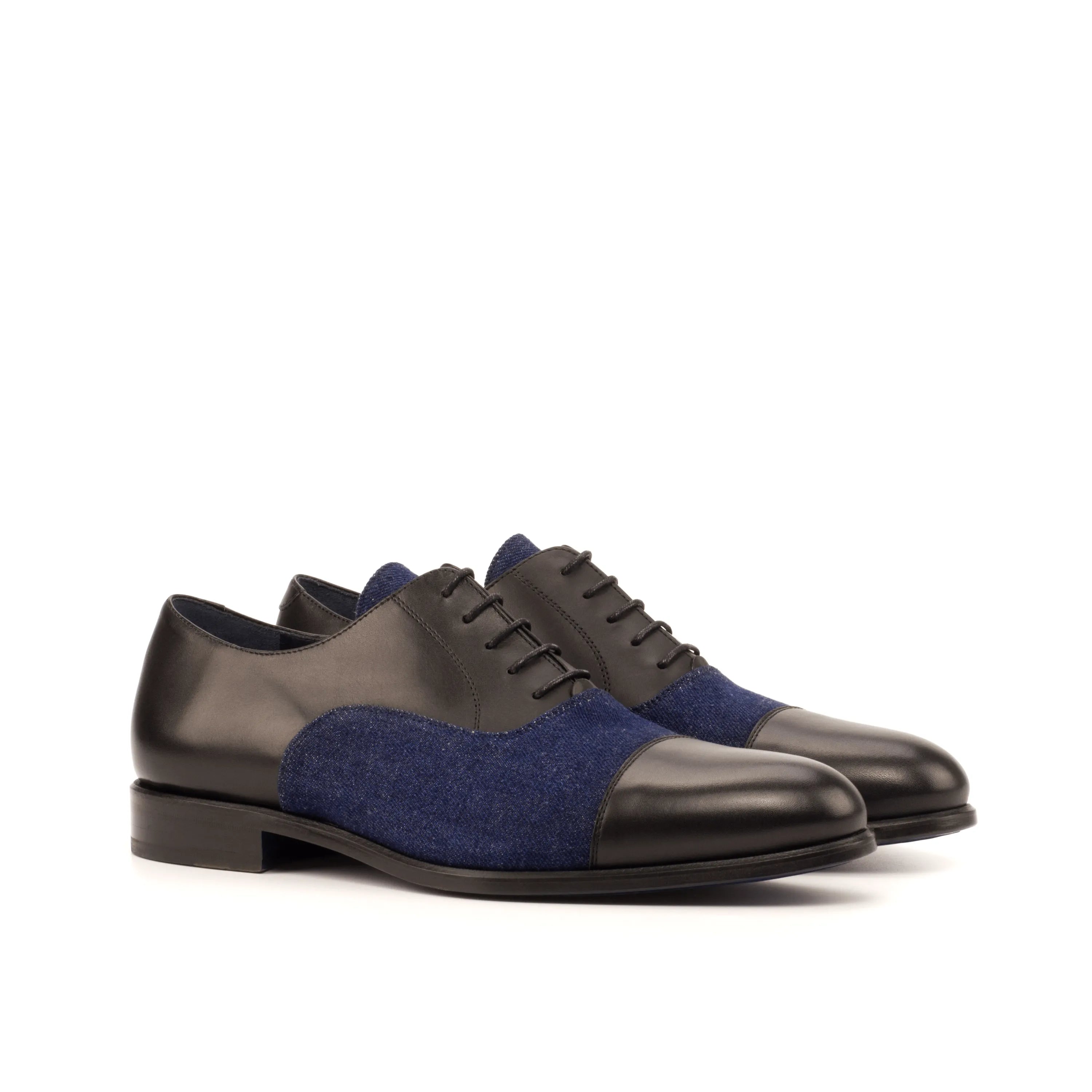 Greg Oxford shoes: elegant two-tone leather dress shoes