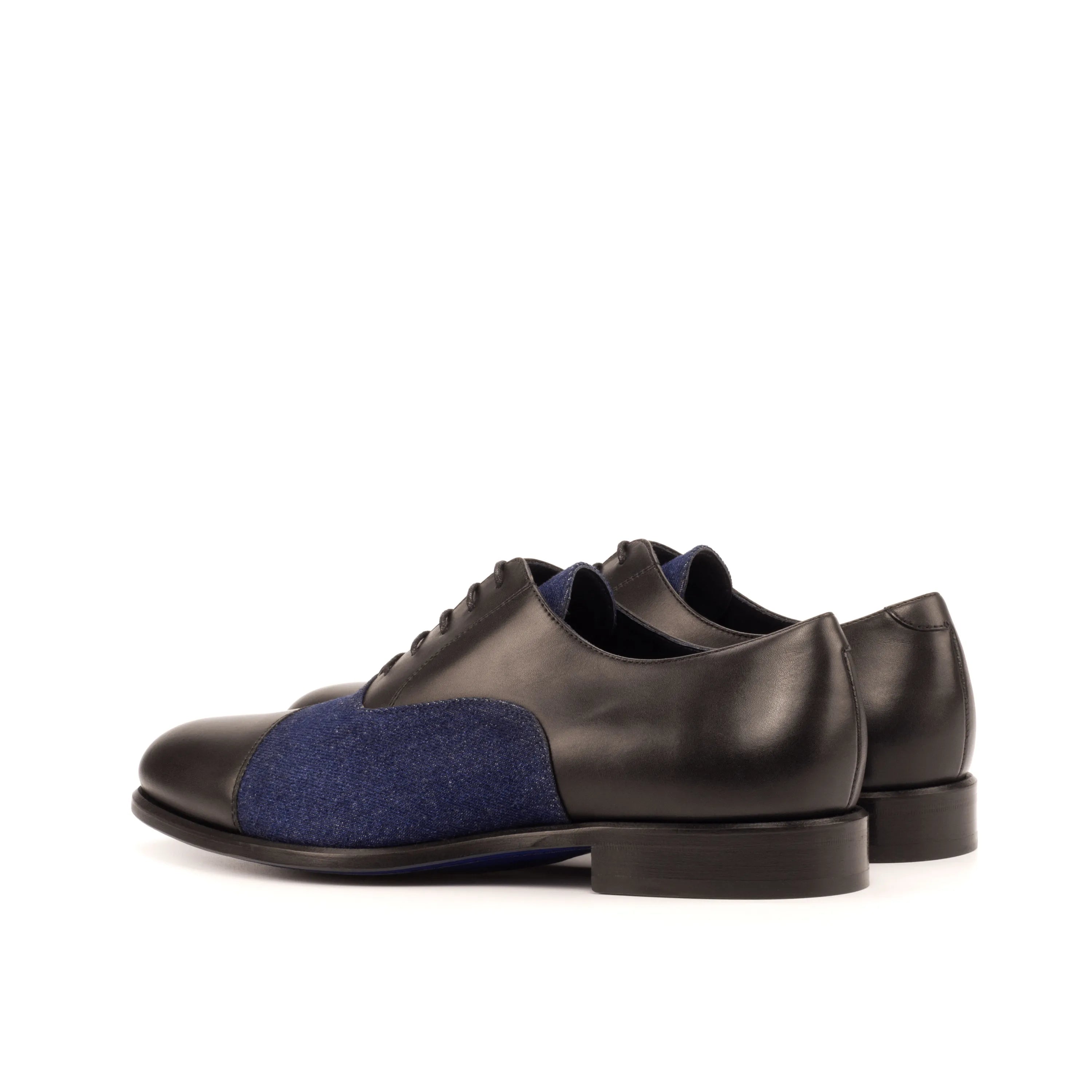 Greg Oxford shoes with two-toned leather design
