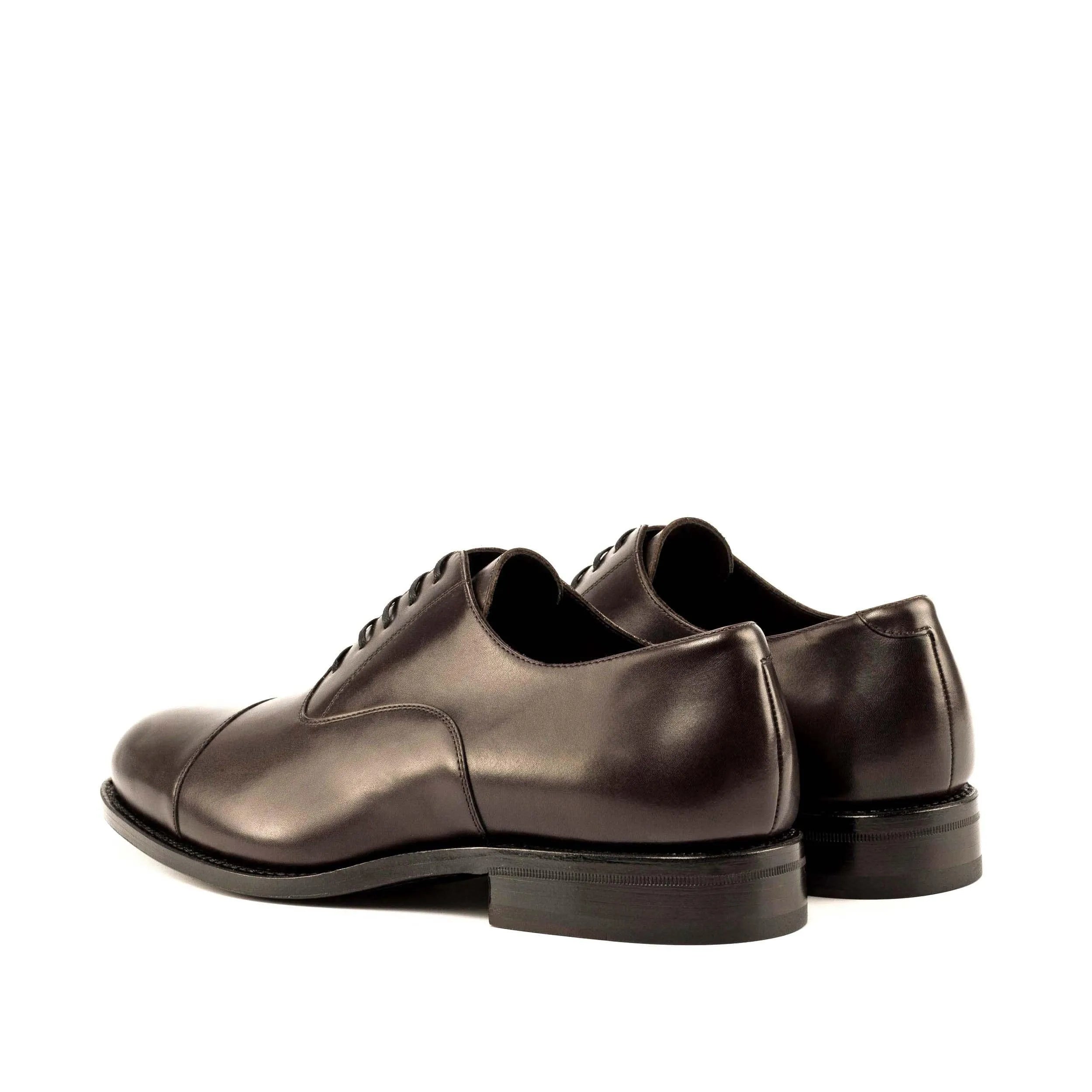 Pair of brown leather Hildon Oxford shoes