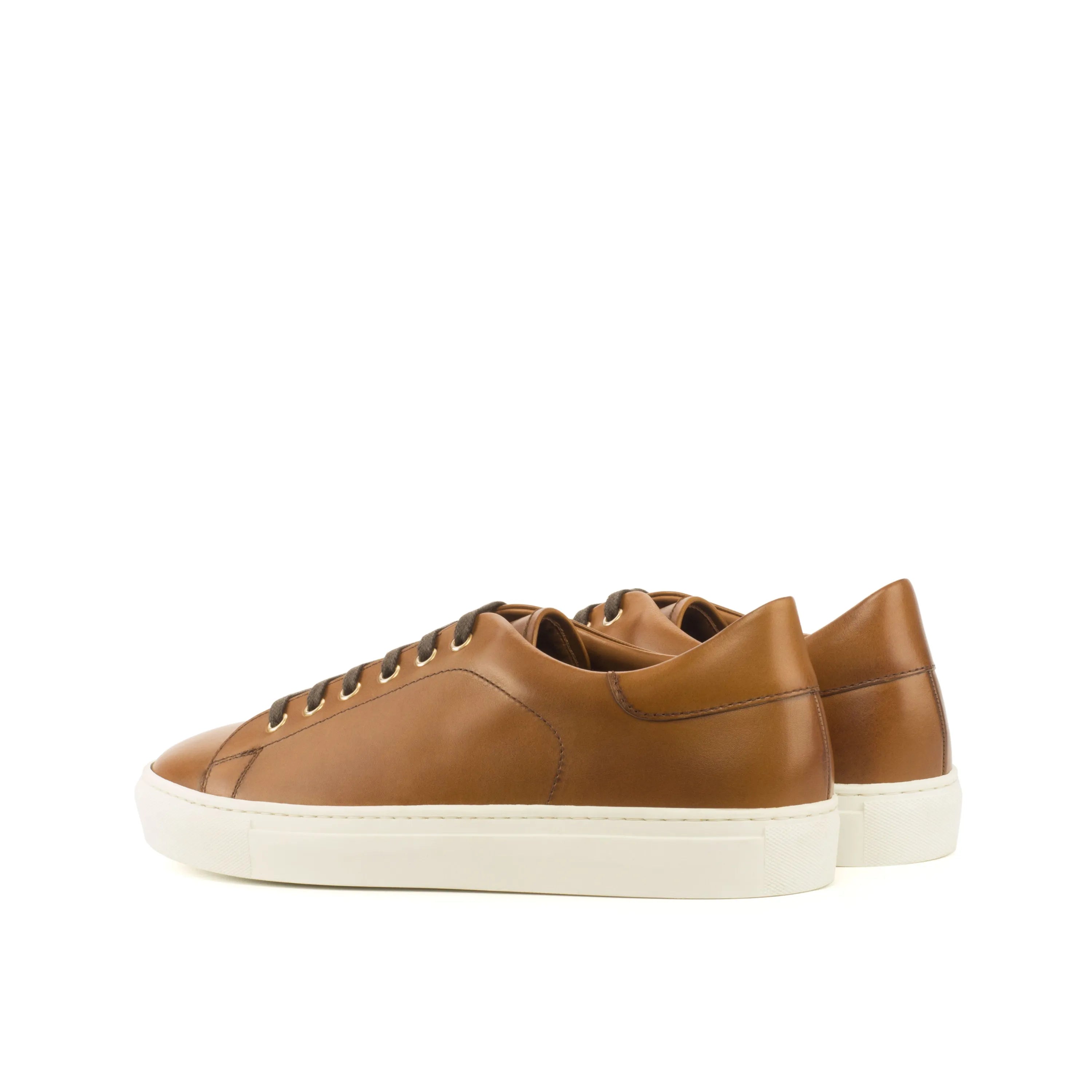Tan Jero Trainer Sneakers with cupsole trainer design