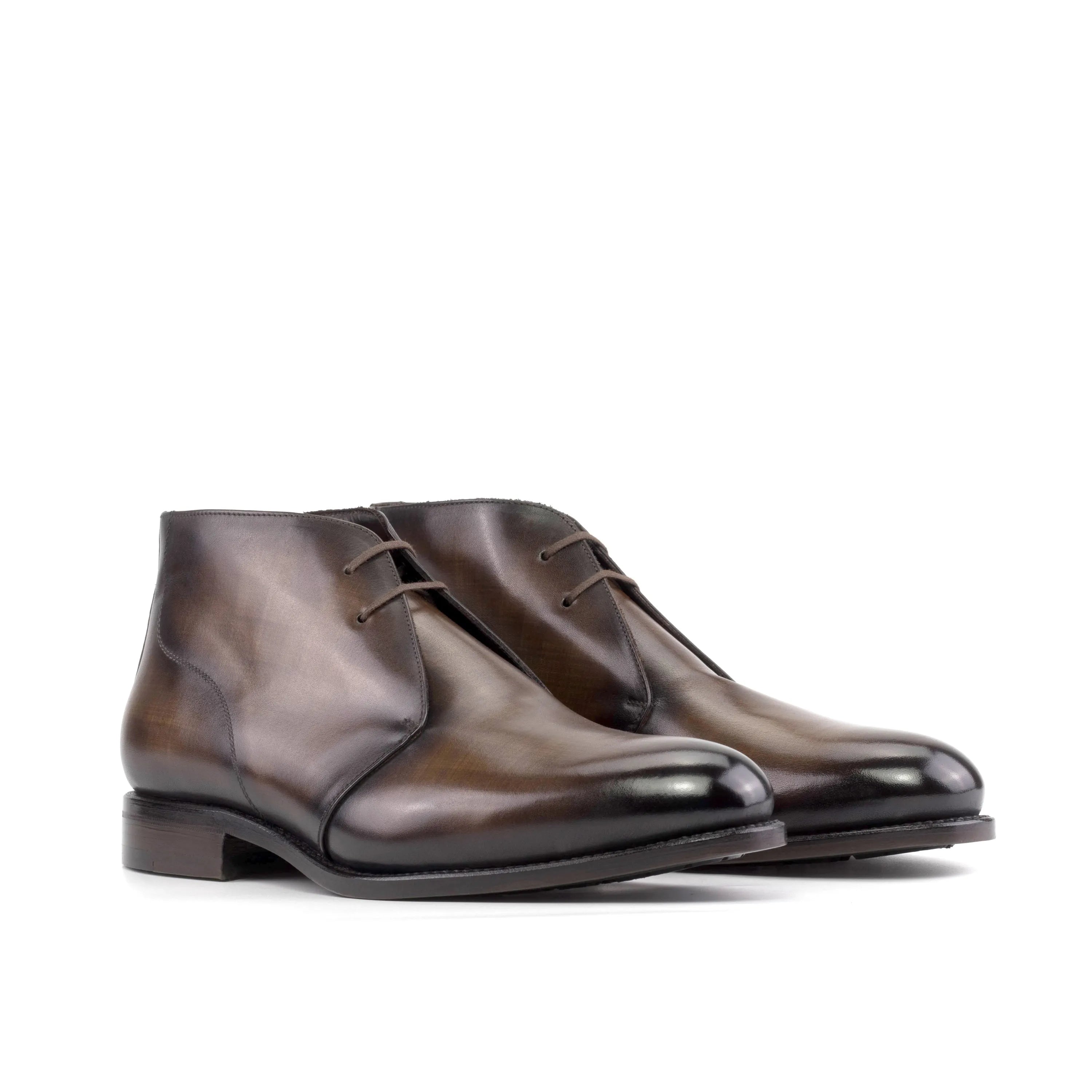 Mil Chukka boots leather dress boots in fast lane style