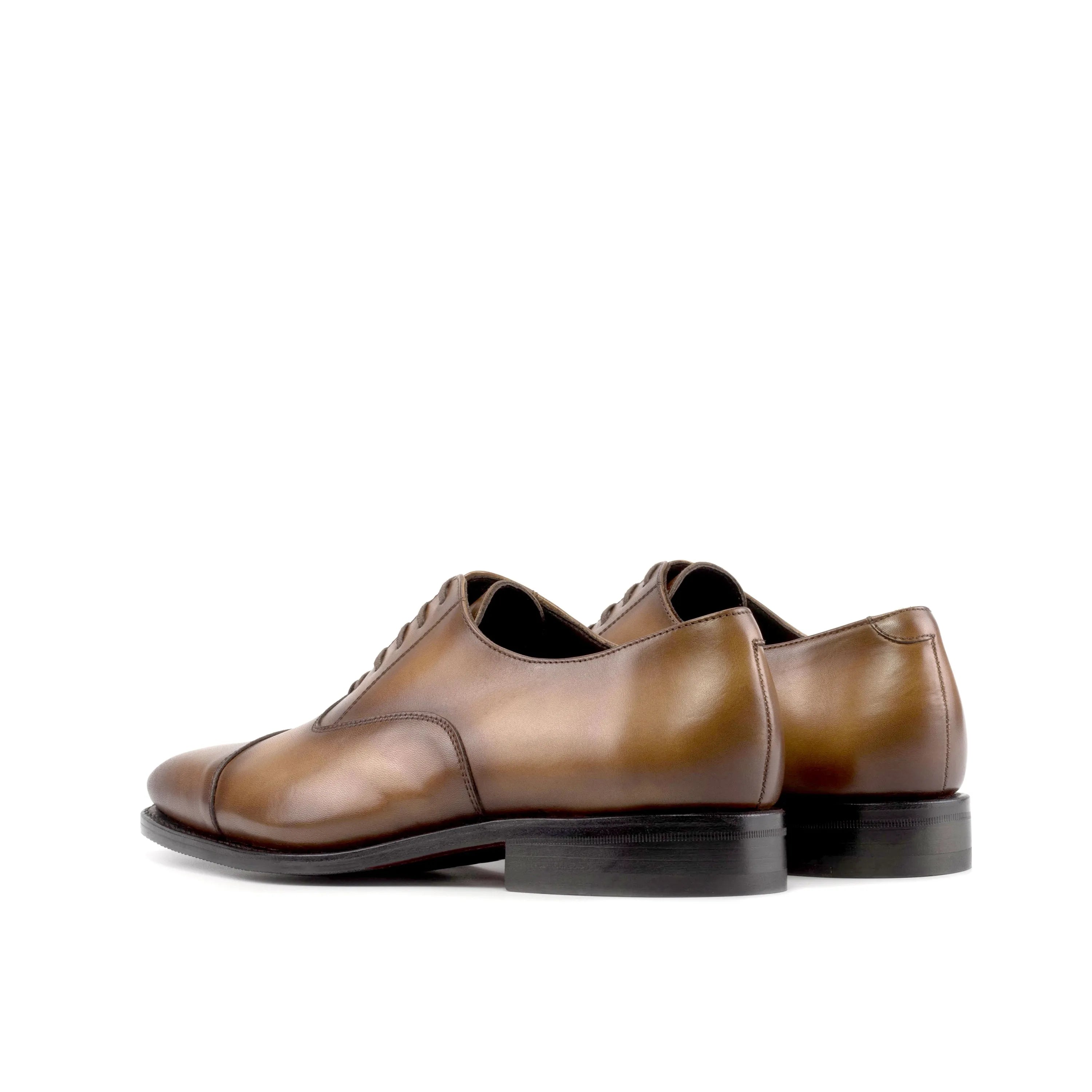 Onyx Oxford shoes in brown leather, fast lane style dress shoes