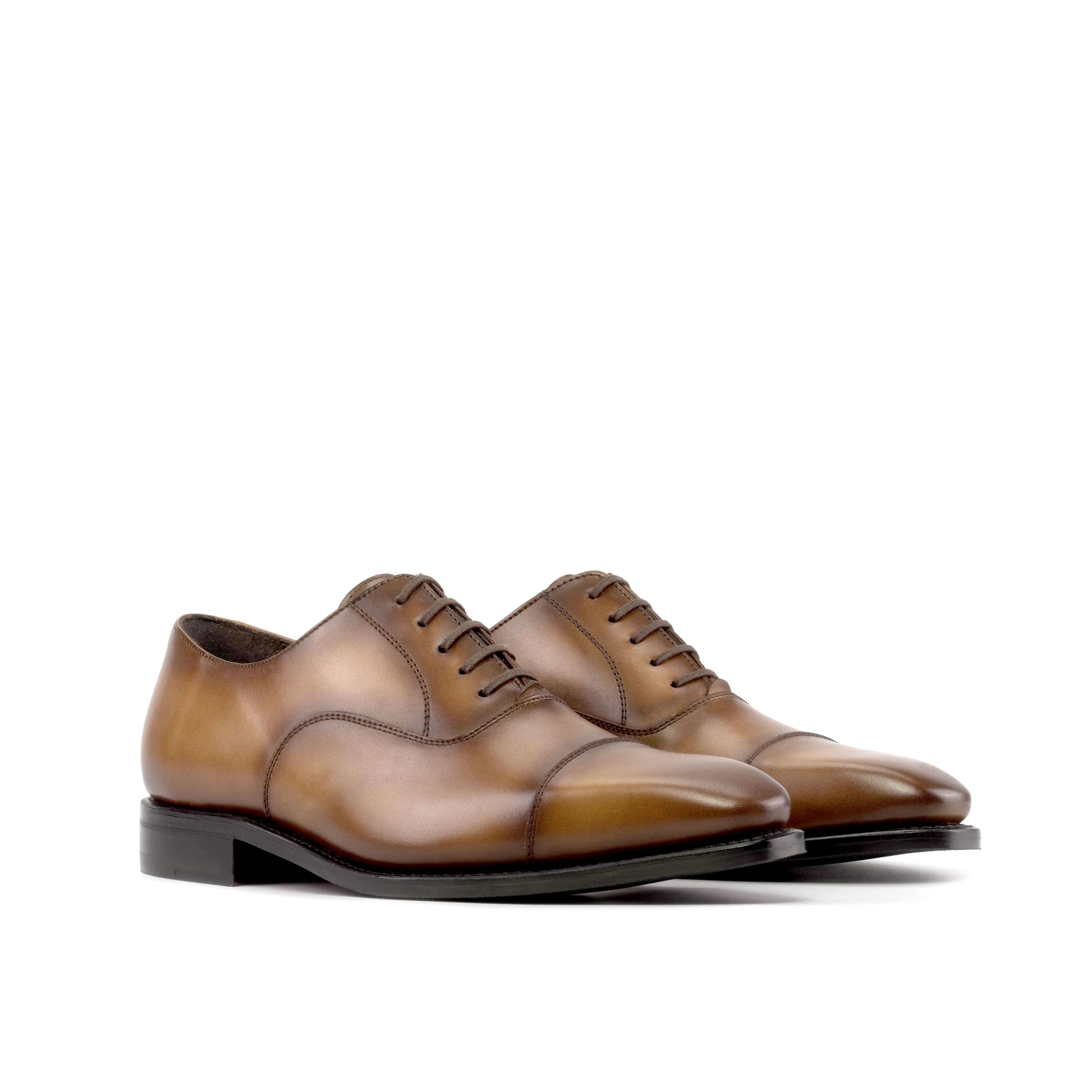 Pair of brown leather Onyx Oxford Shoes from Fast Lane