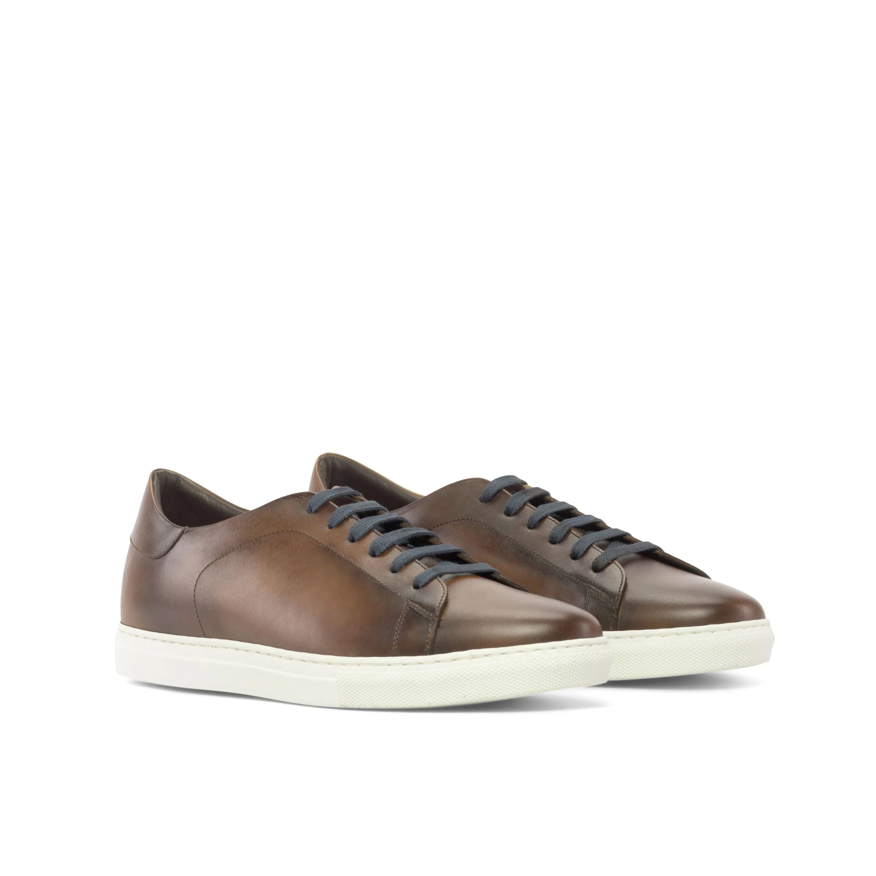 Brown Ugo Trainer Sneaker with cupsole trainer design