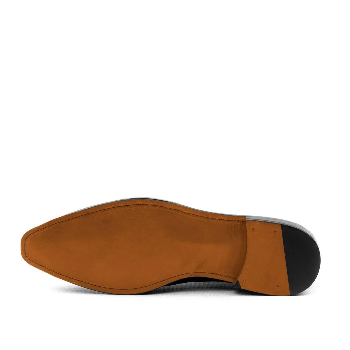 Upside-down Wardon Patina Brogue Shoes II dress shoe